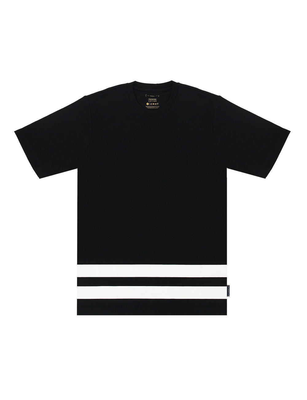 Crew Neck with Stripes T-Shirt