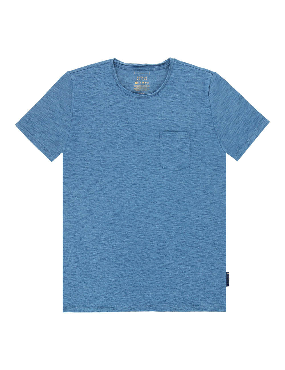 Denim Cotton Slub Tee
