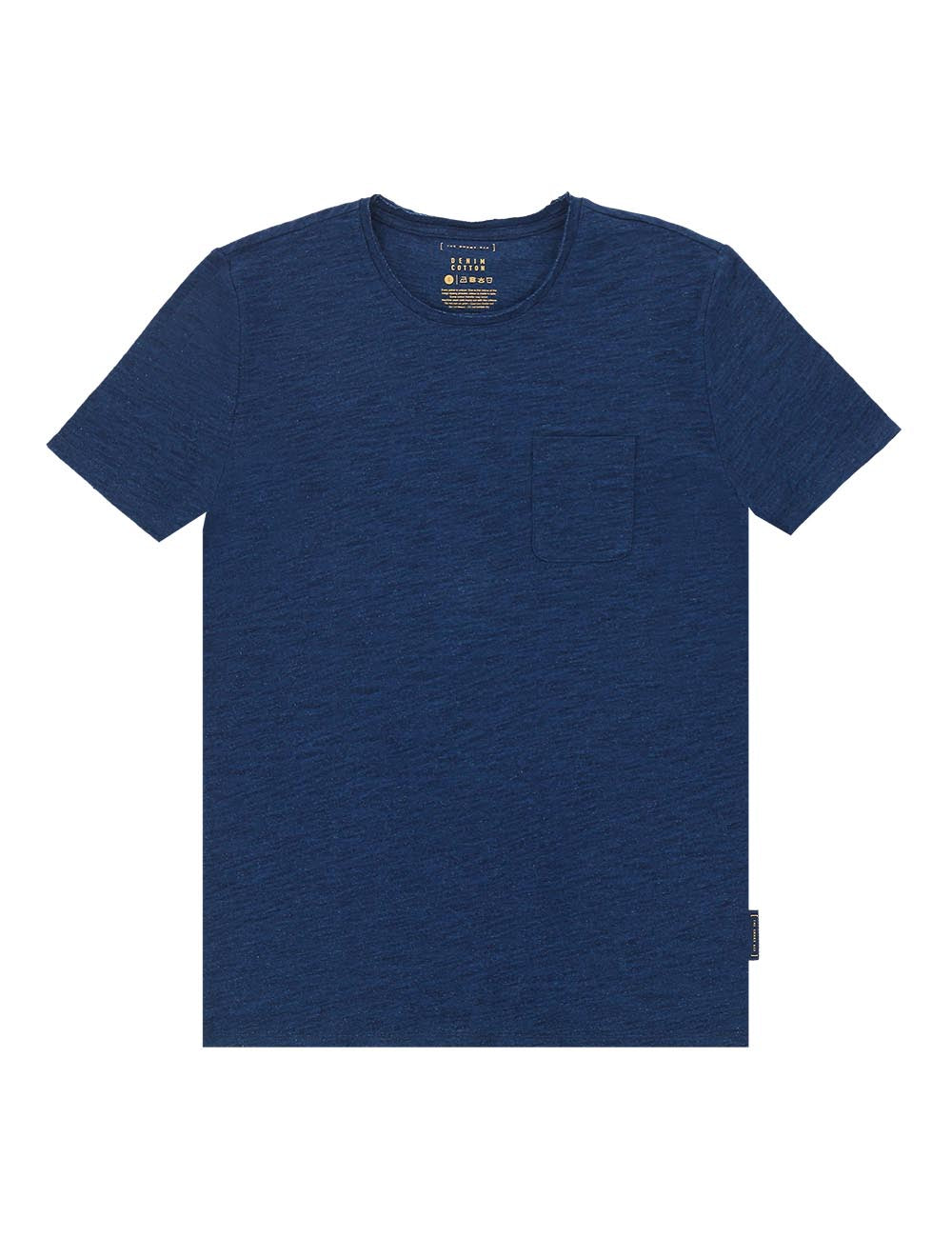 Denim Cotton Slub Tee