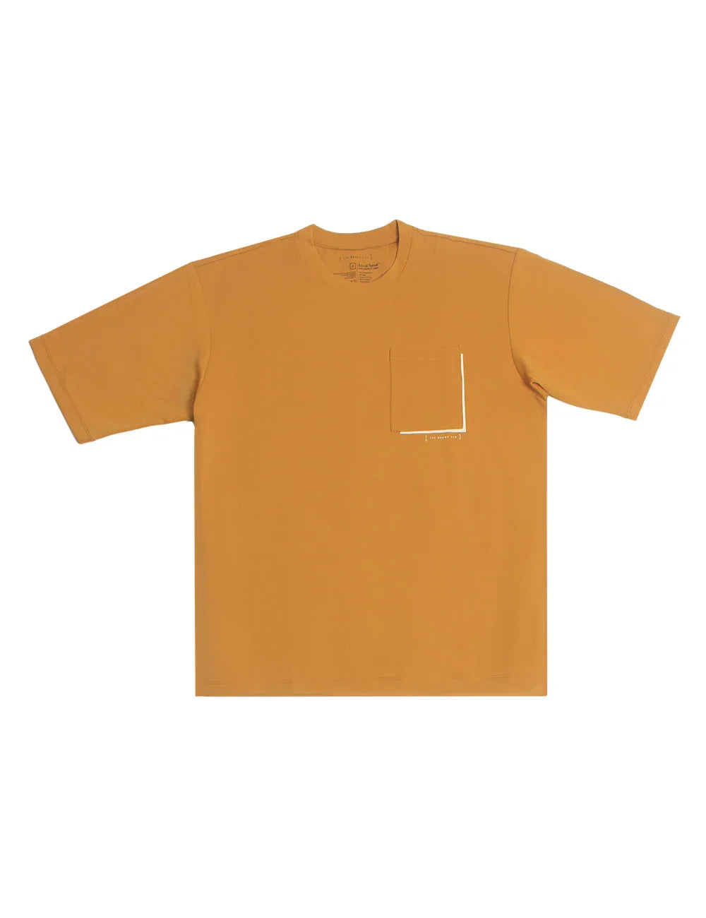 Tencel Border Pocket Oversized T-shirt
