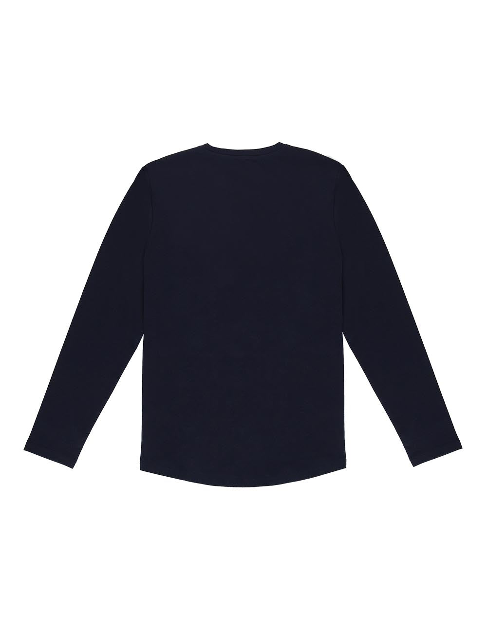 Premium Cotton Stretch Long Sleeve Henley T-Shirt