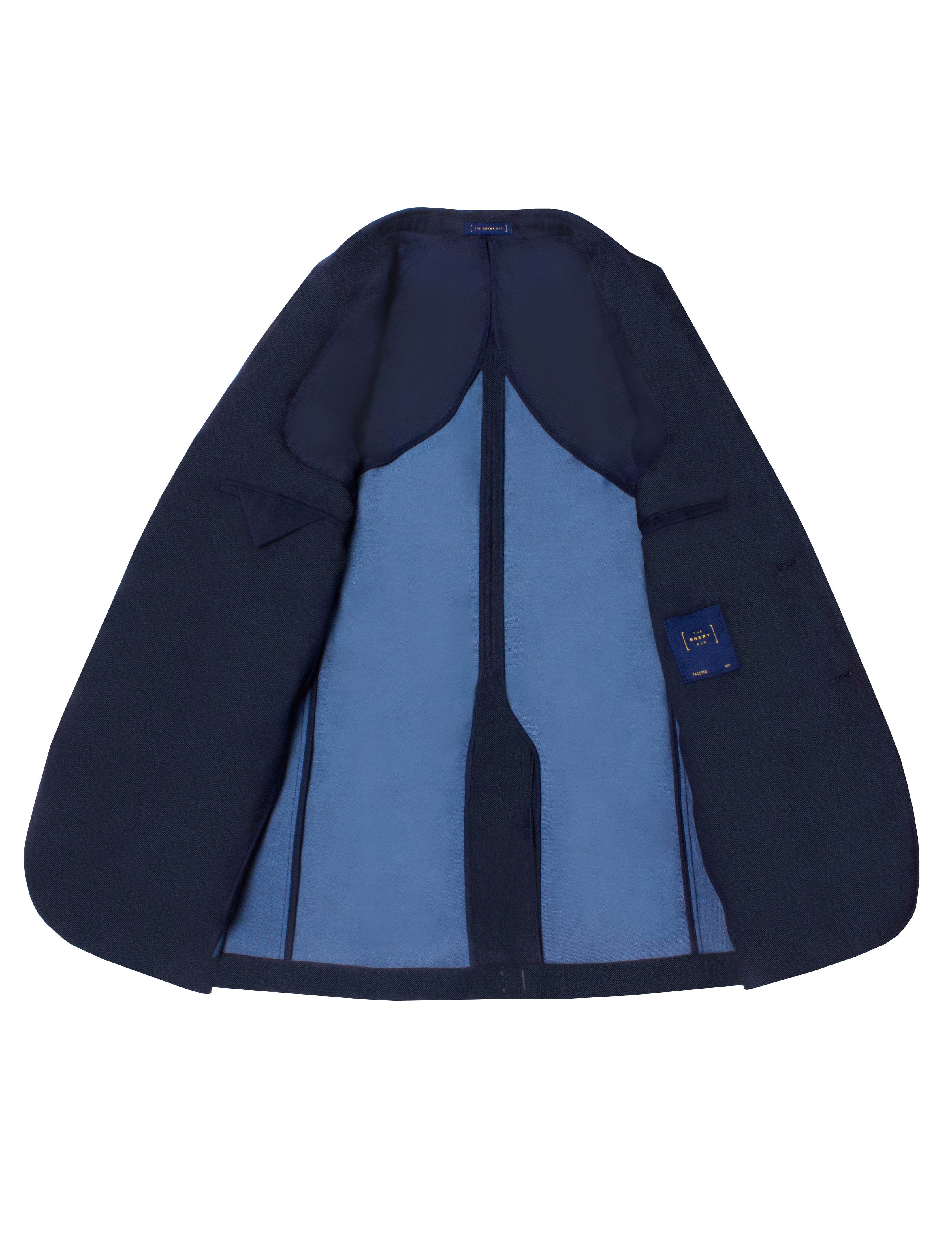 Denim Blue Single Breasted Blazer