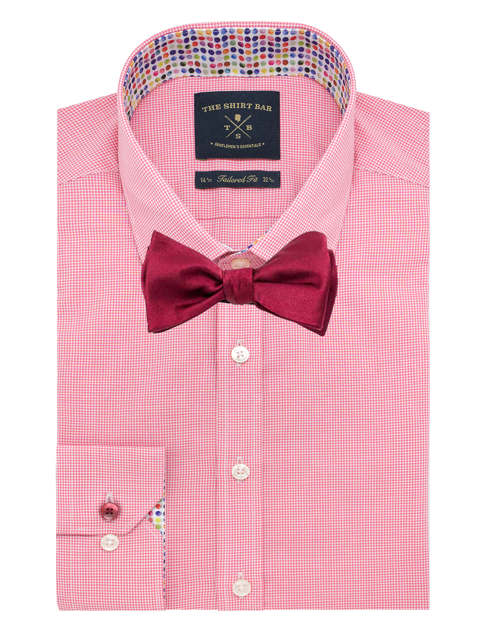 Solid Wine Woven Self-Tie Bowtie — The Shirt Bar