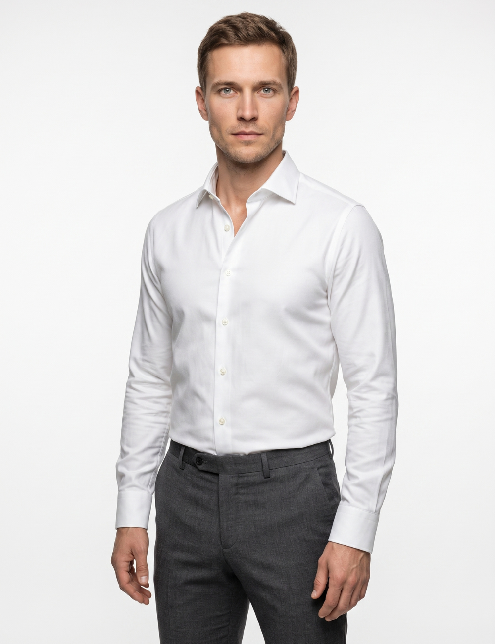 Everyday Comfort: Multi-Way Stretch 2-Ply Single Cuff