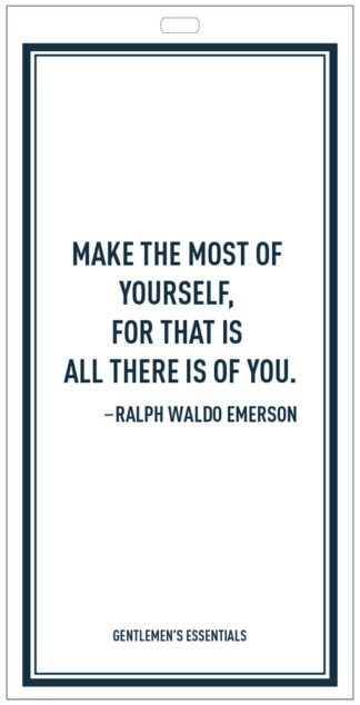 Make the most of yourself Quote Tag
