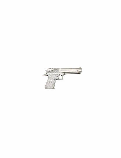 Metal pistol gun Tie Clip T231NF-004A