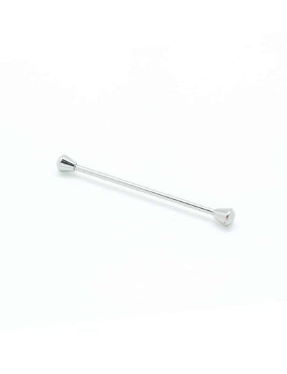 Silver Rounded Tip Collar Pin CLP1.1