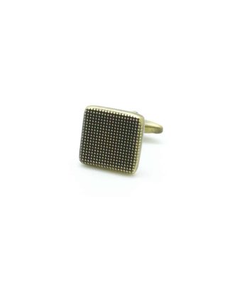 Classic Bronze Square Micro Dots Cufflink - C101FC-049