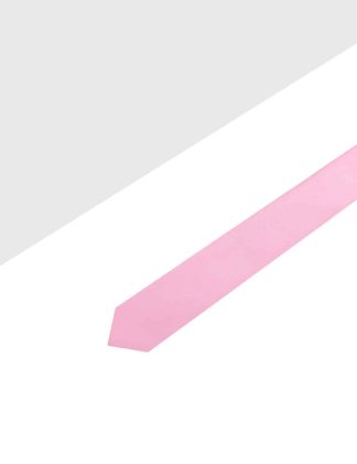 Solid Pink Woven Necktie NT1.13