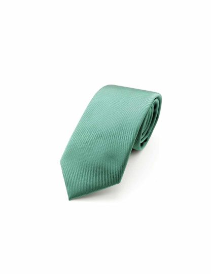 Solid Green Lake Woven Necktie NT24.4