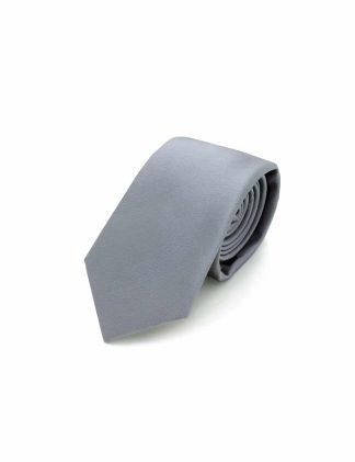 Solid Smoked Grey Woven Necktie NT9.9