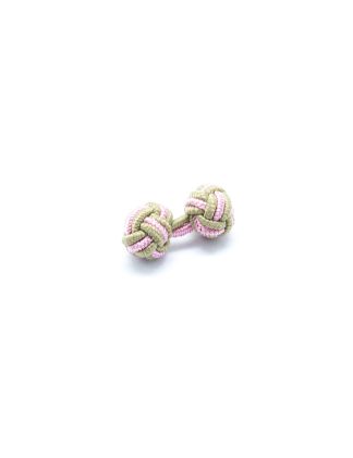 Brown & Pink Silk Knots - SK11.2