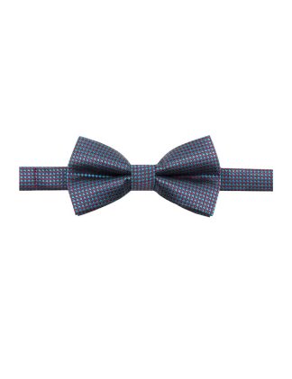 Green and Red Houndstooth Woven Bowtie WBT27.7