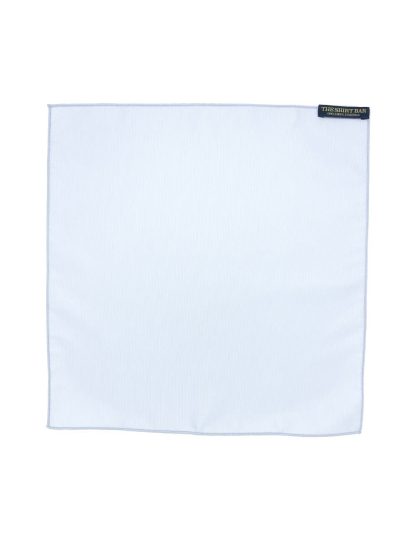 White Floral Necktie/ Lapel Pin/ Pocket Square Gift Set AGS08NLP.2
