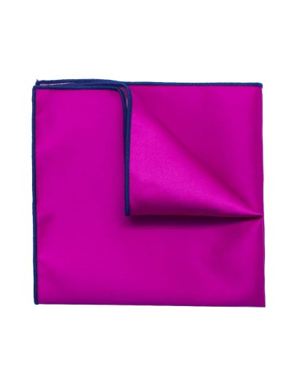 Solid Carmine Pink Pocket Square PSQ22.9
