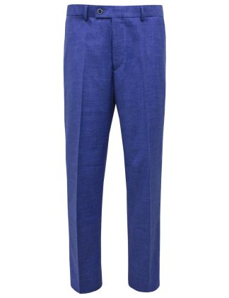 Modern / Classic Fit Colony Blue Dress Pants - SP8.3-SS8.3