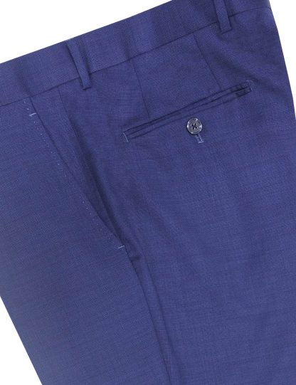 Navy Premium Wool Super 120s Slim/Tailored Fit Suit Pants SP11.3-SS11.3