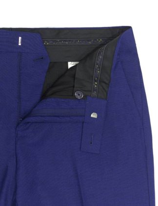 Slim/Tailored Fit Blue Smart Pocket Dress Pants - DPT1D4.5