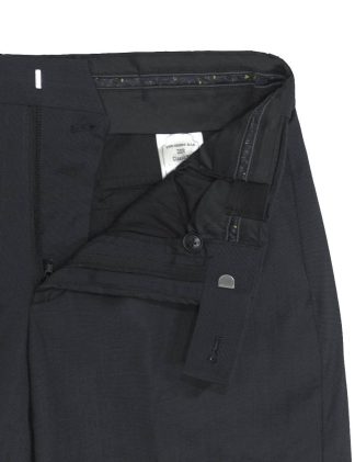 Black Jetsetter Flexi Waist Slim / Tailored Fit Dress Pants - DPT1B7.6 - The  Shirt Bar