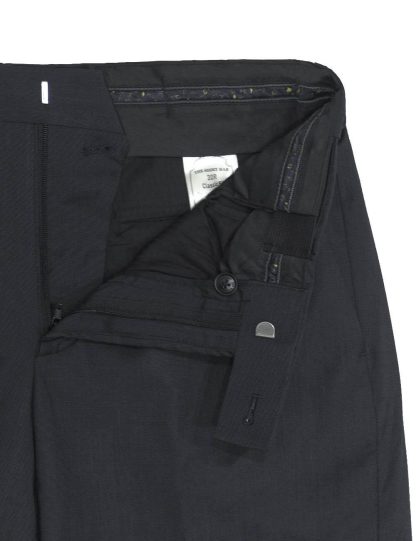 Slim / Tailored Fit Charcoal Jetsetter Flexi Waist Smart Pocket Dress Pants - DPT1E9.5