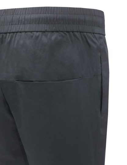 Grey Slim Fit Hidden Drawstring Jogger Pants - CP1B10.5