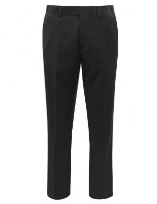 Black Jetsetter Flexi Waist Slim / Tailored Fit Dress Pants - DPT1B7.6