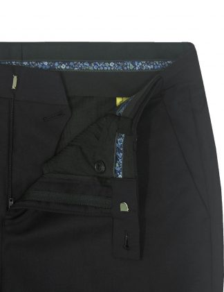 Black Jetsetter Flexi Waist Modern / Classic Fit Dress Pants - DPC1B1.6