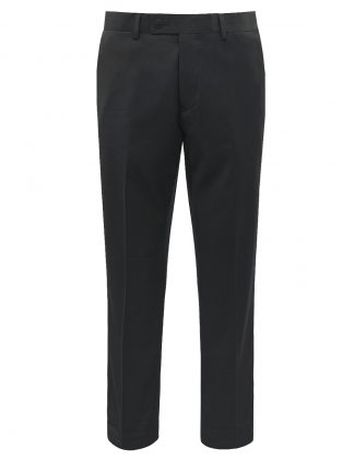 Black Twill Modern / Classic Fit Dress Pants - DPC1A22.6